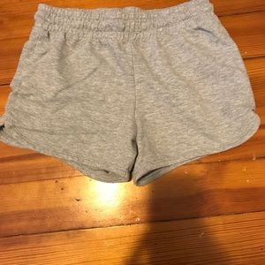 Cat and jack gray sweat shorts SIZE 10-12
